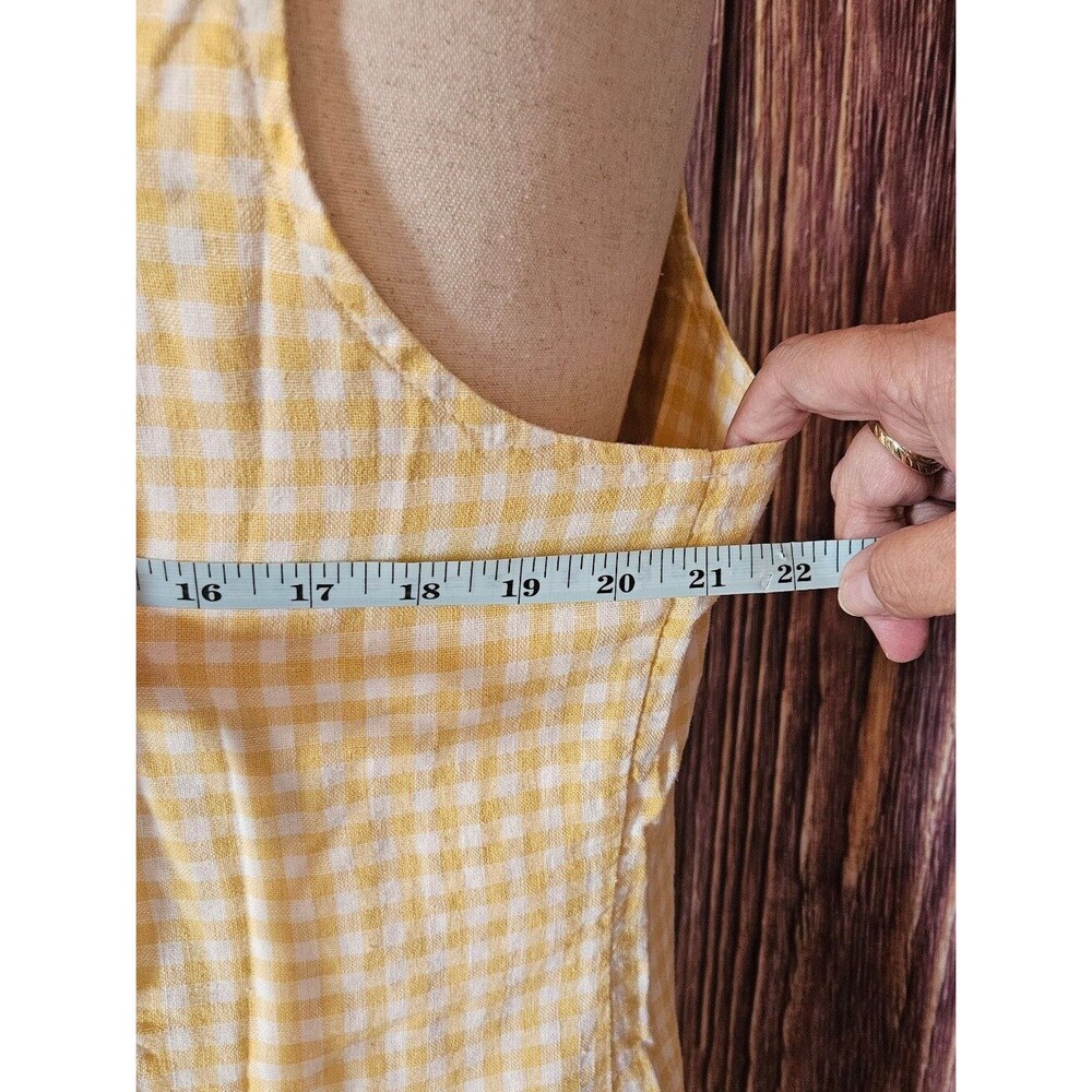 NWT Old Navy Linen Blend Gingham Mini Dress Plus Size 2X - Picture 8 of 10